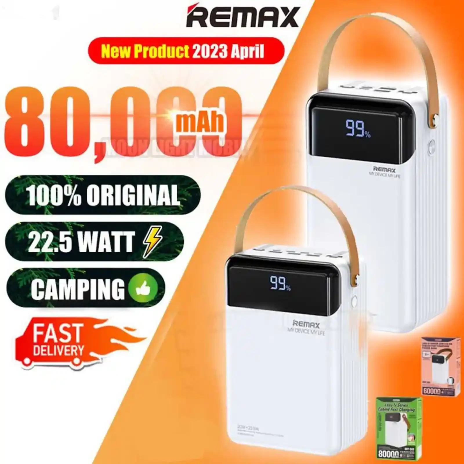 Внешний аккумулятор Powerbank Remax RPP-566с — фото 3