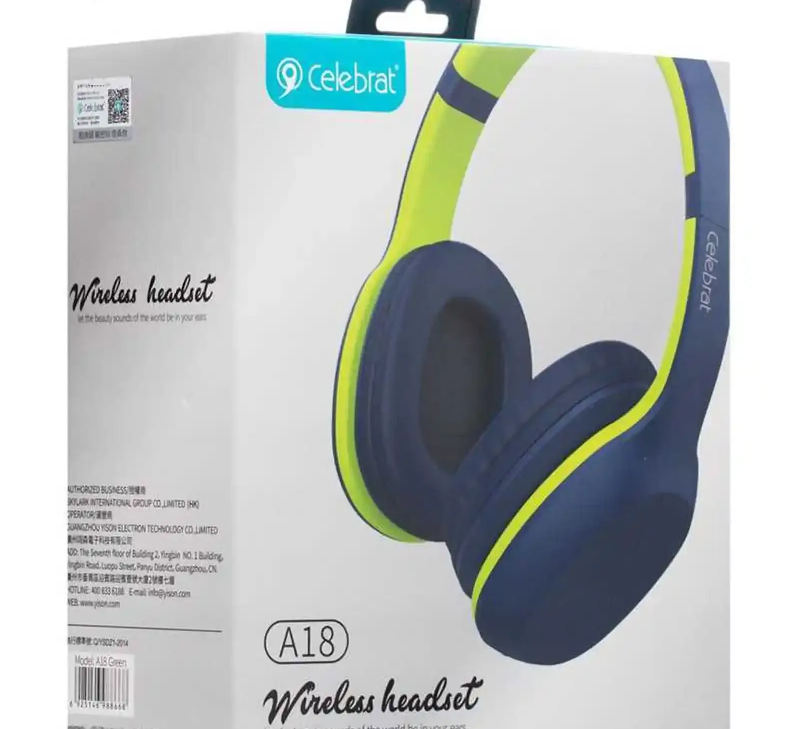 Наушники Celebrat A18 Blue