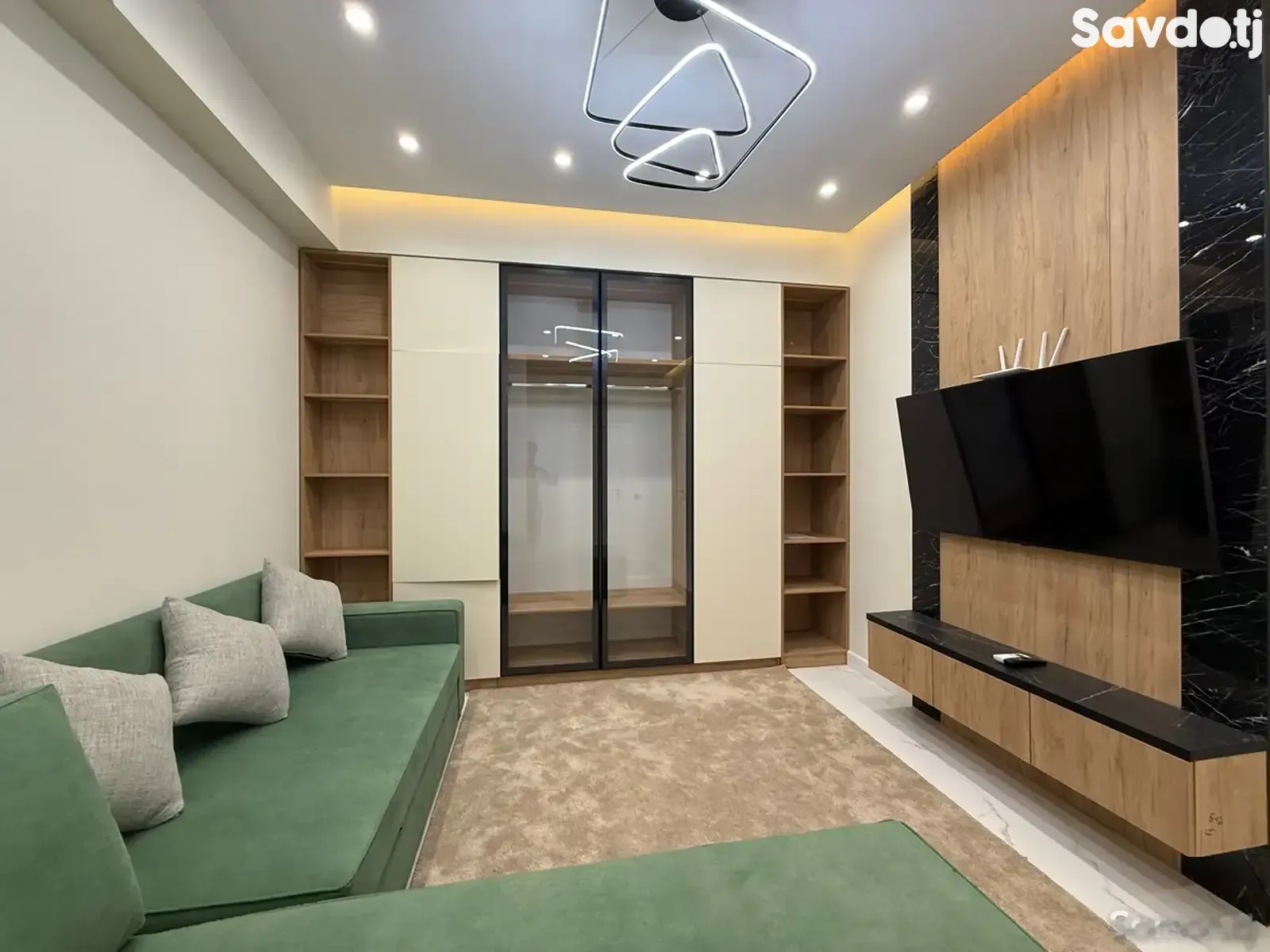 2-комн. квартира, 16 этаж, 59 м², Шохмансур