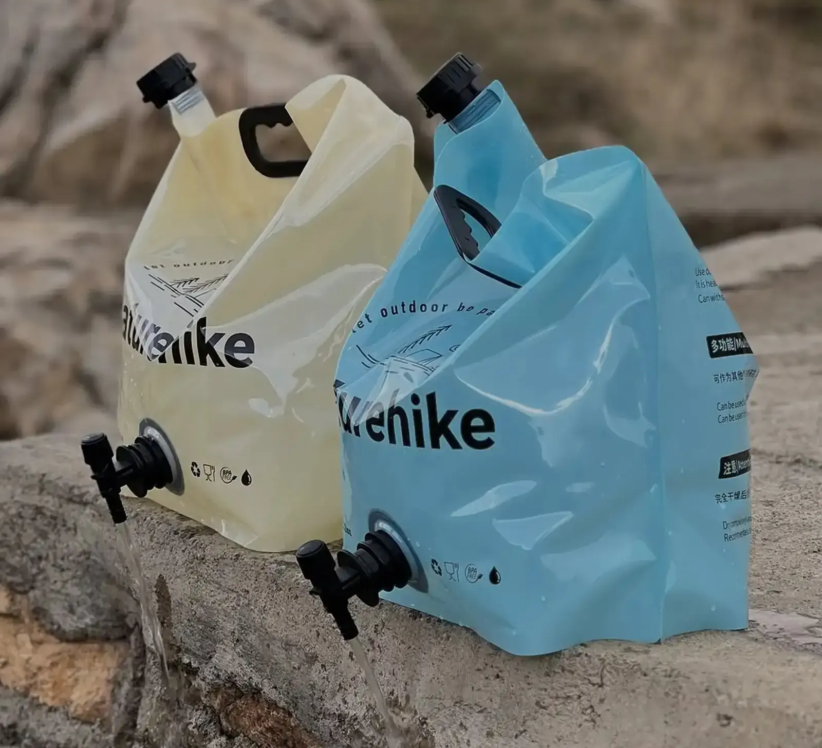 Емкость с краном для разлива жидкостей для кемпинга и походов 10 л Naturehike