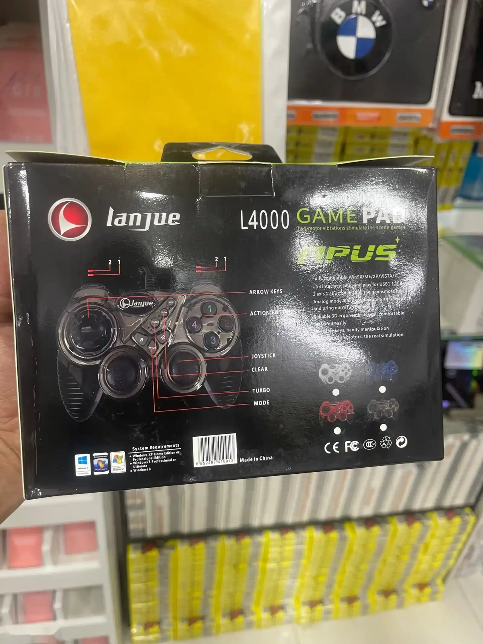 USB-джойстик Lanjue L4000 Apus Gamepad — фото 2