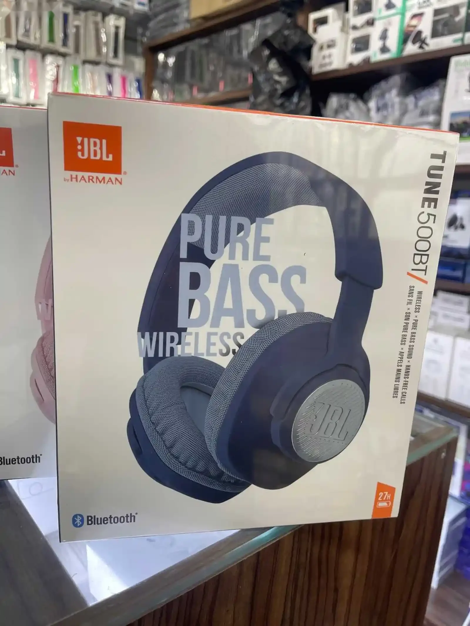 Беспроводные наушники JBL Tune 500BT, micro jack 2.5 mm — фото 2