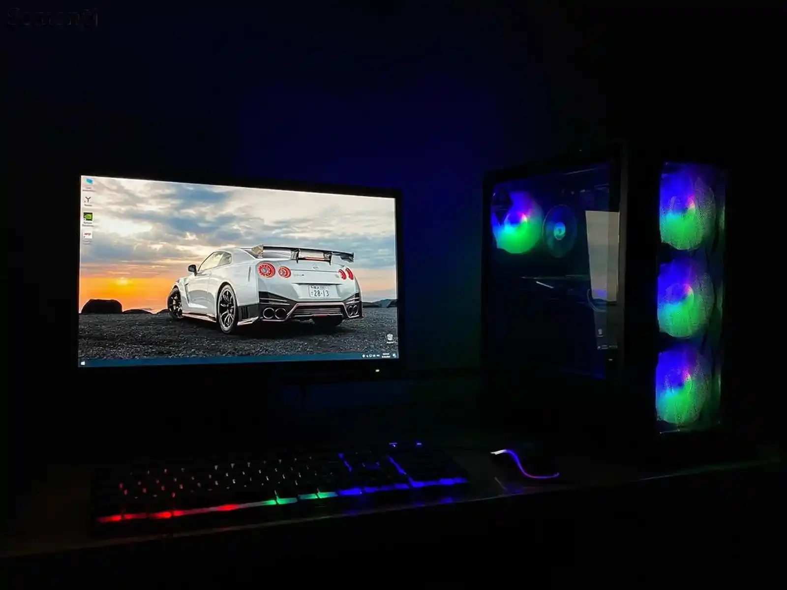Персональный компьютер core i5 4590/RAM 8GB/RX 5808GB/SSD 256GB/HDD 1TB