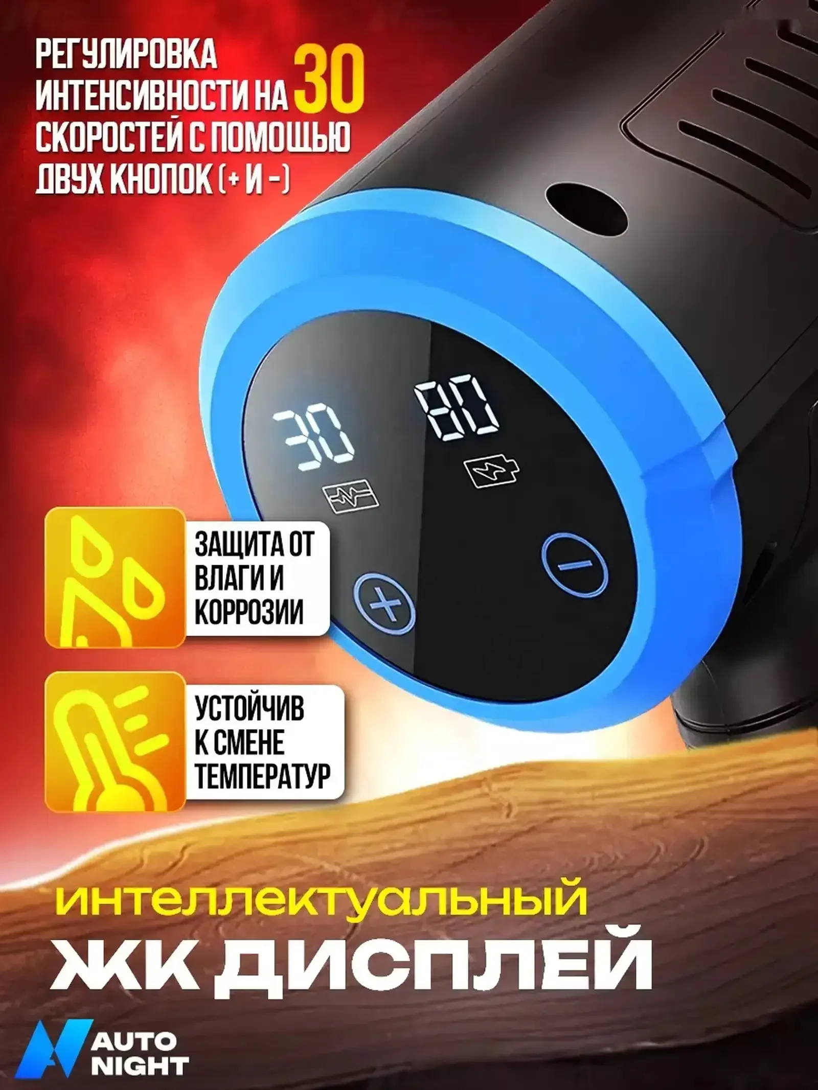 Аккумуляторная мойка высокого давления для авто — фото 4