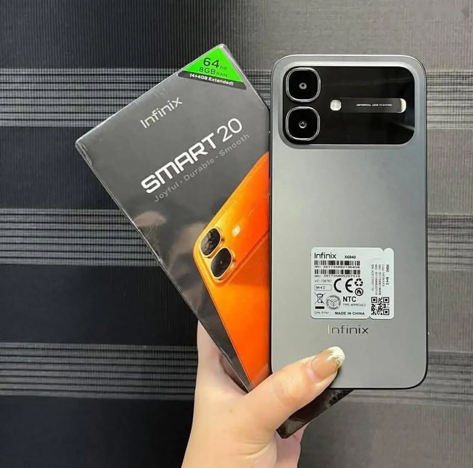 Infinix Smart 20 8/64gb Titanium — фото 2