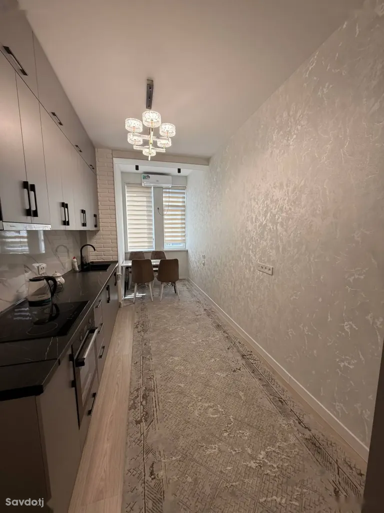 2-комн. квартира, 12 этаж, 77м², сомони
