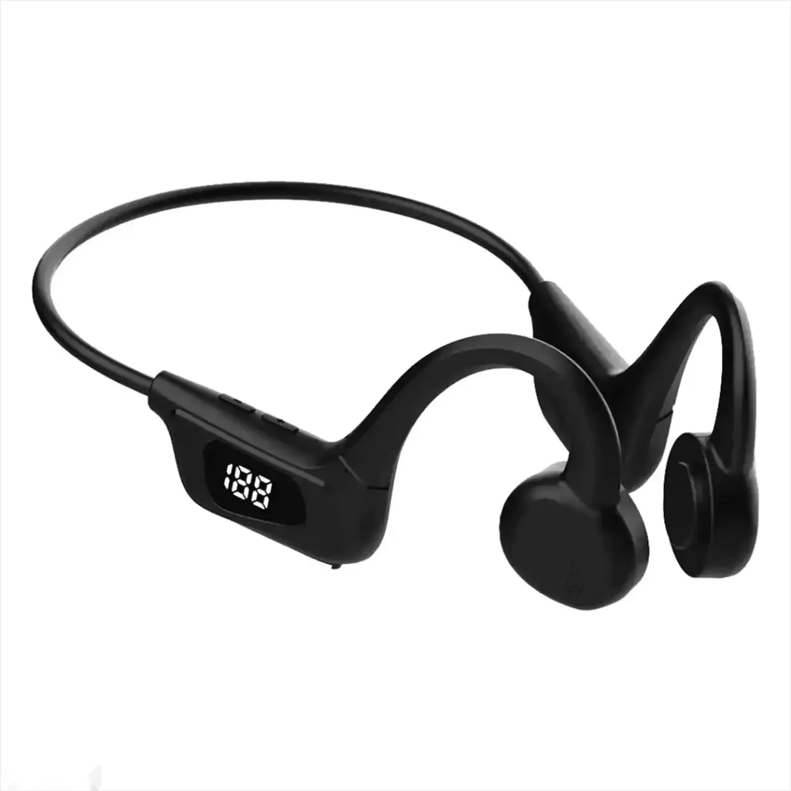 Беспроводные наушники Porodo Blue Bone Conduction Wireless Headset — фото 2