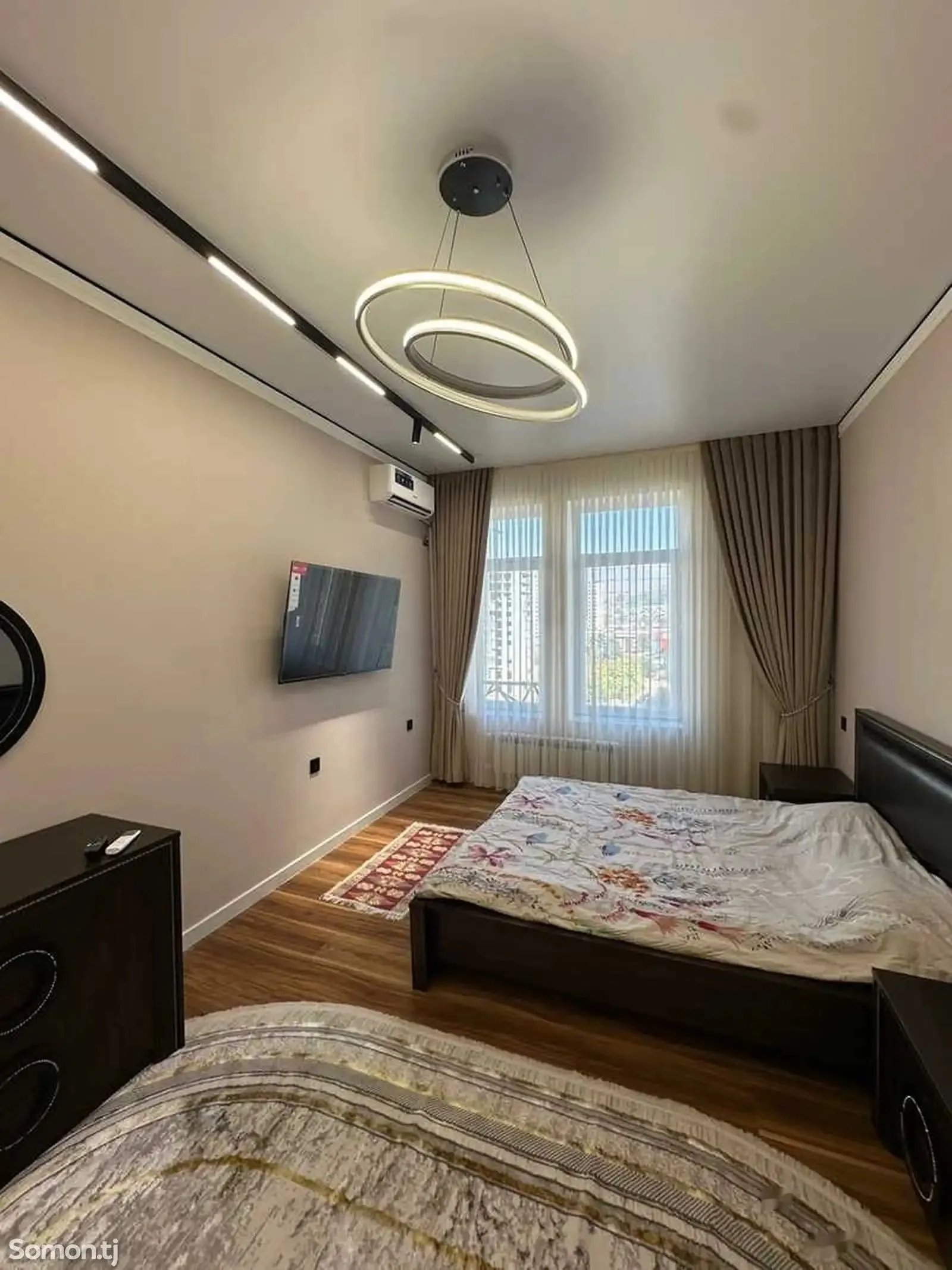 2-комн. квартира, 9 этаж, 60м², Сомони, пушти овир