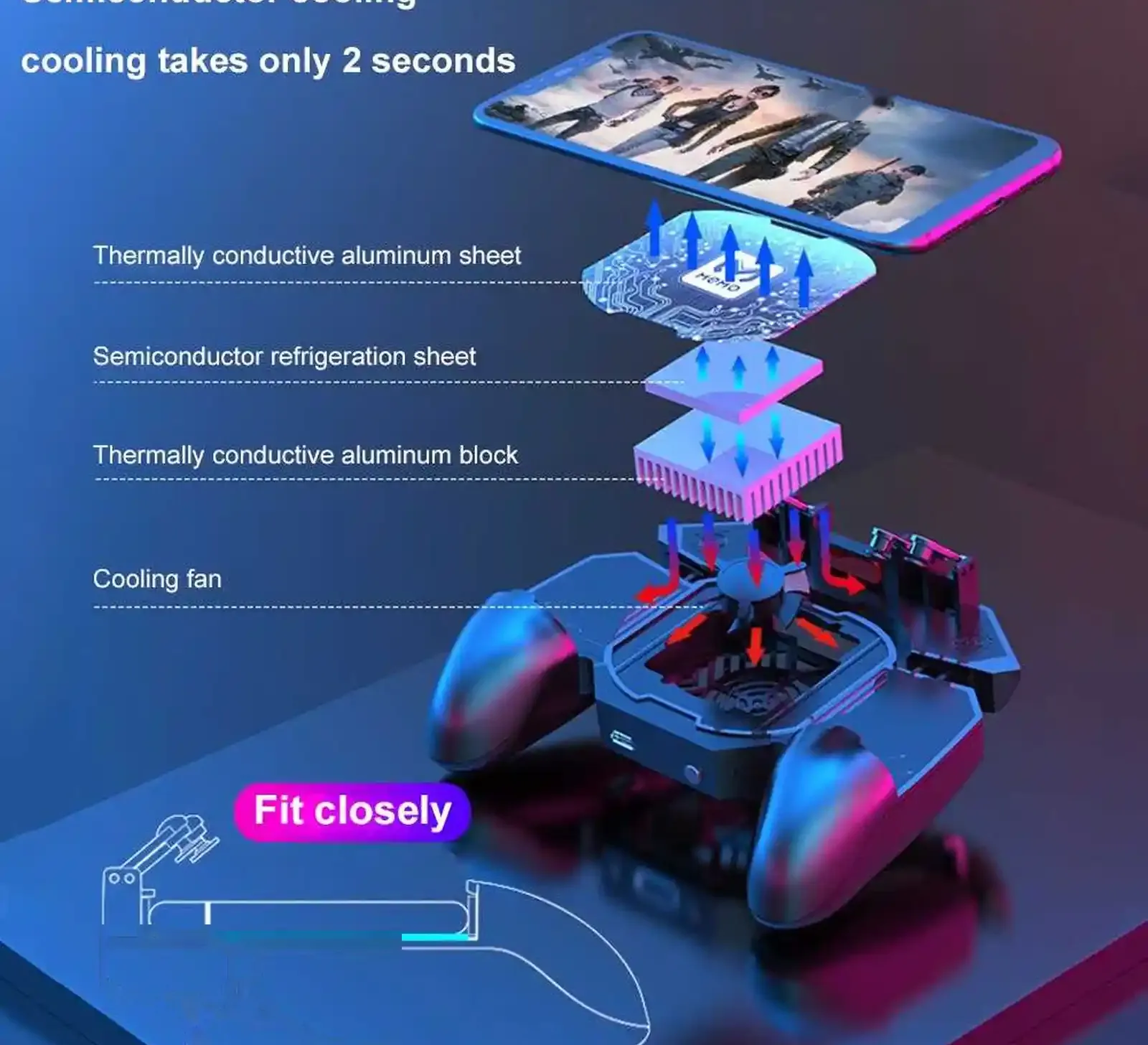 Беспроводной игровой геймпад C8S, Bluetooth 3,0