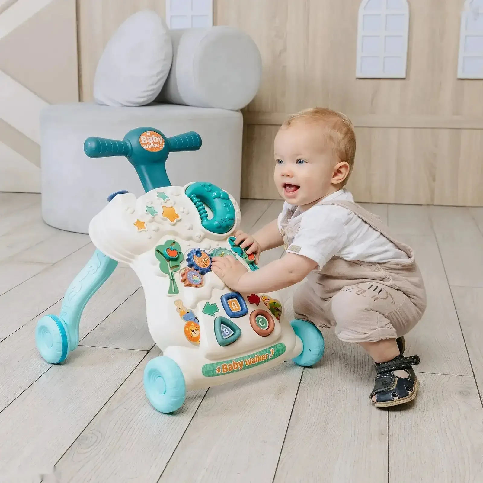 Ходунки-каталка BabyCare Spider — фото 5