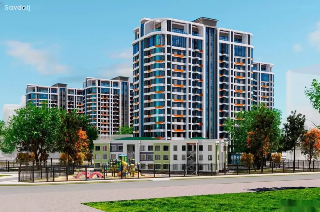 2-комн. квартира, 9 этаж, 62 м², Ашан, Центр, Хлебзавод, Исмоили Сомони