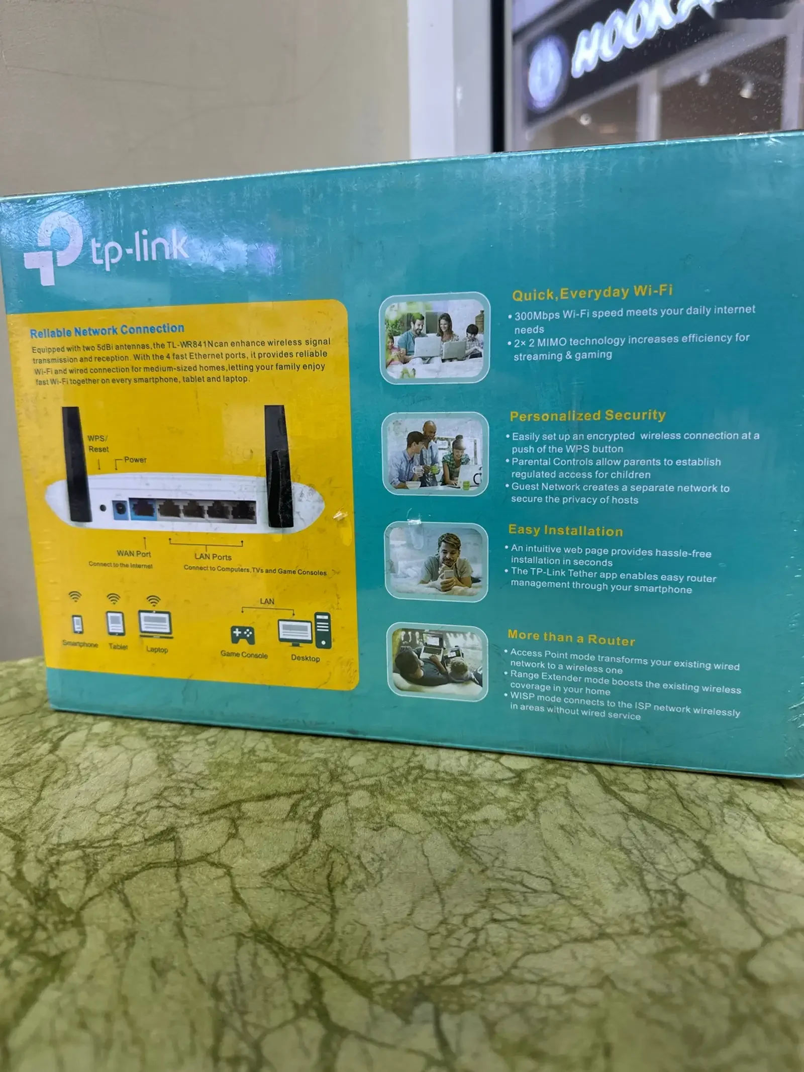 Wifi роутер TL - Wr 841 N — фото 2