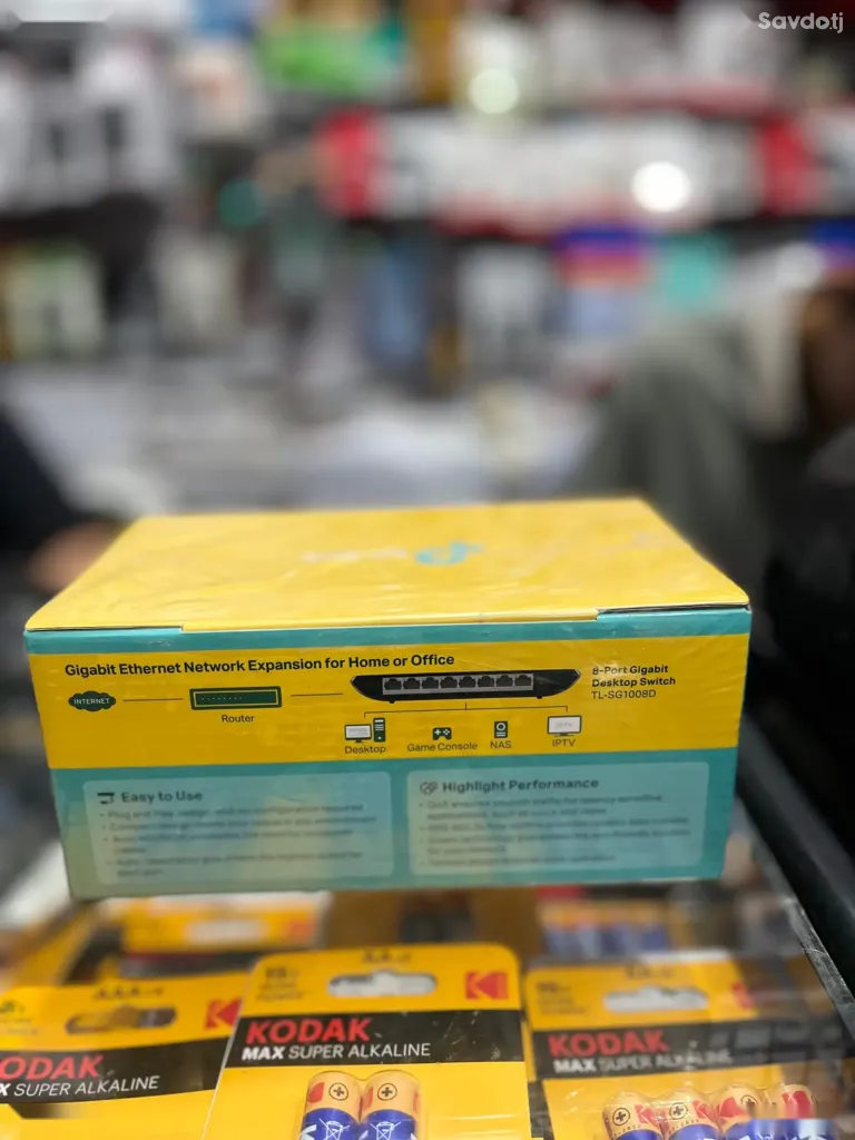 Коммутатор Switch TP-Link 8-Port Gigabit