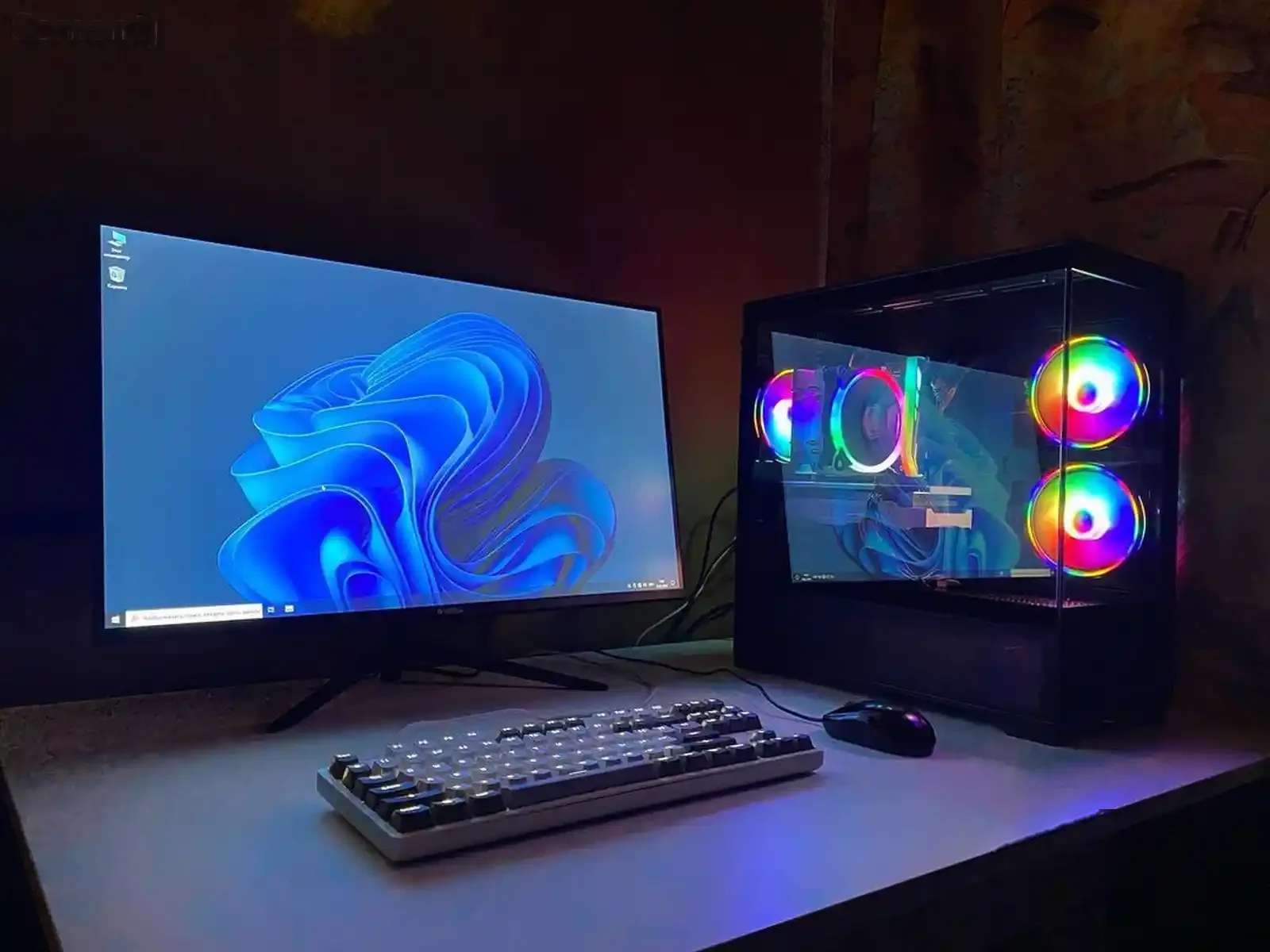 Игровой компьютер core i7 10700 3.8GHz/RTX 3060 12GB/SSD 256GB/HDD 1TB