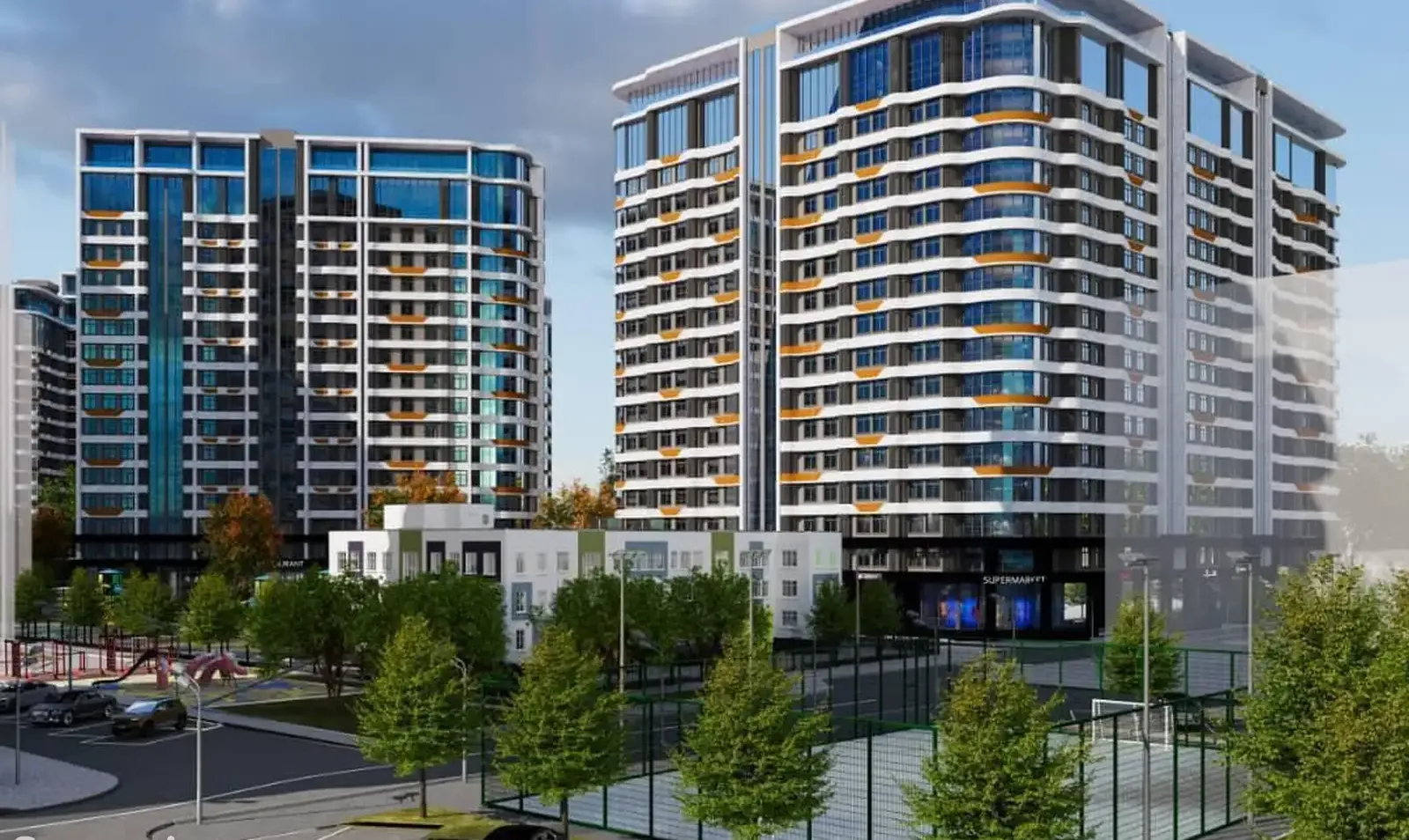 2-комн. квартира, 11 этаж, 76 м², И.Сомони