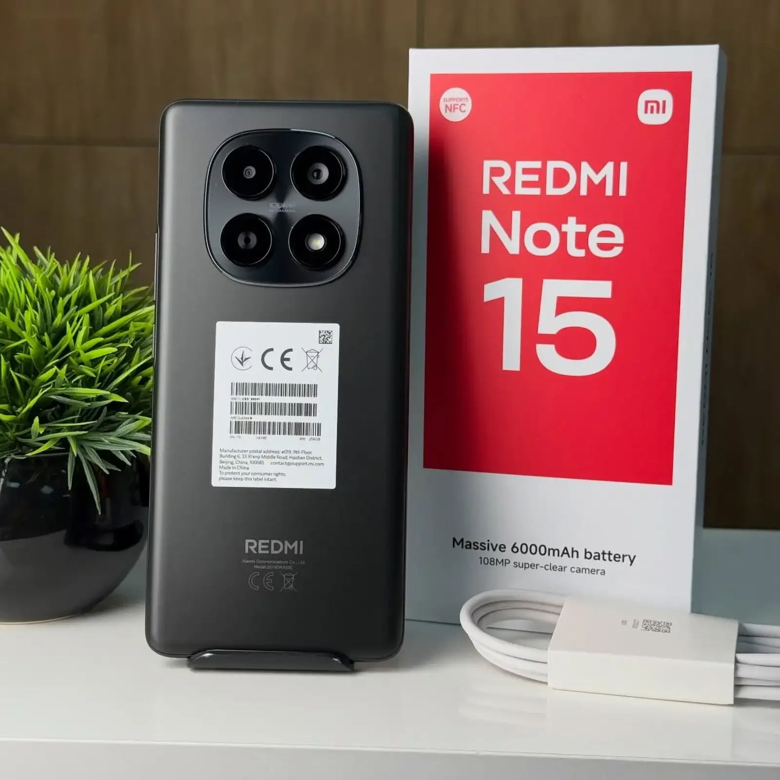 Xiaomi Redmi Note 15 6+3/128Gb black — фото 2