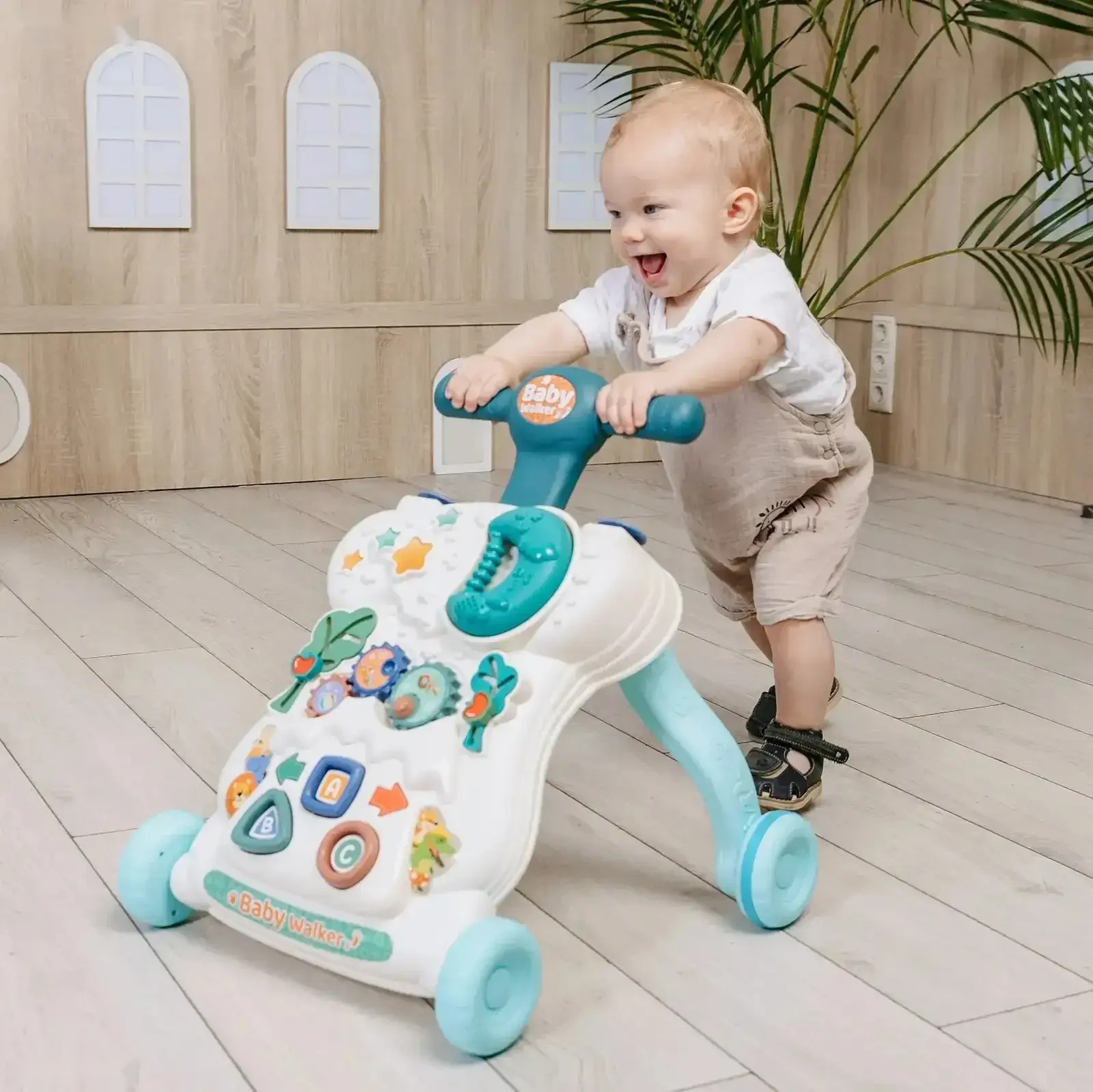 Ходунки-каталка BabyCare Spider — фото 2