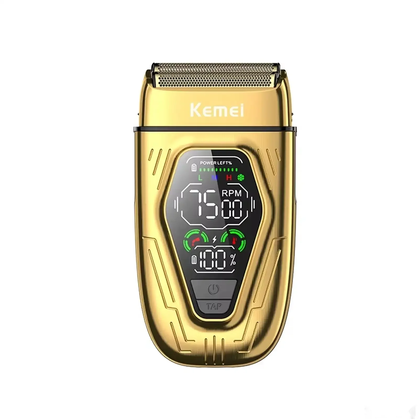 Электробритва Kemei KM-T360 золотистый — фото 3