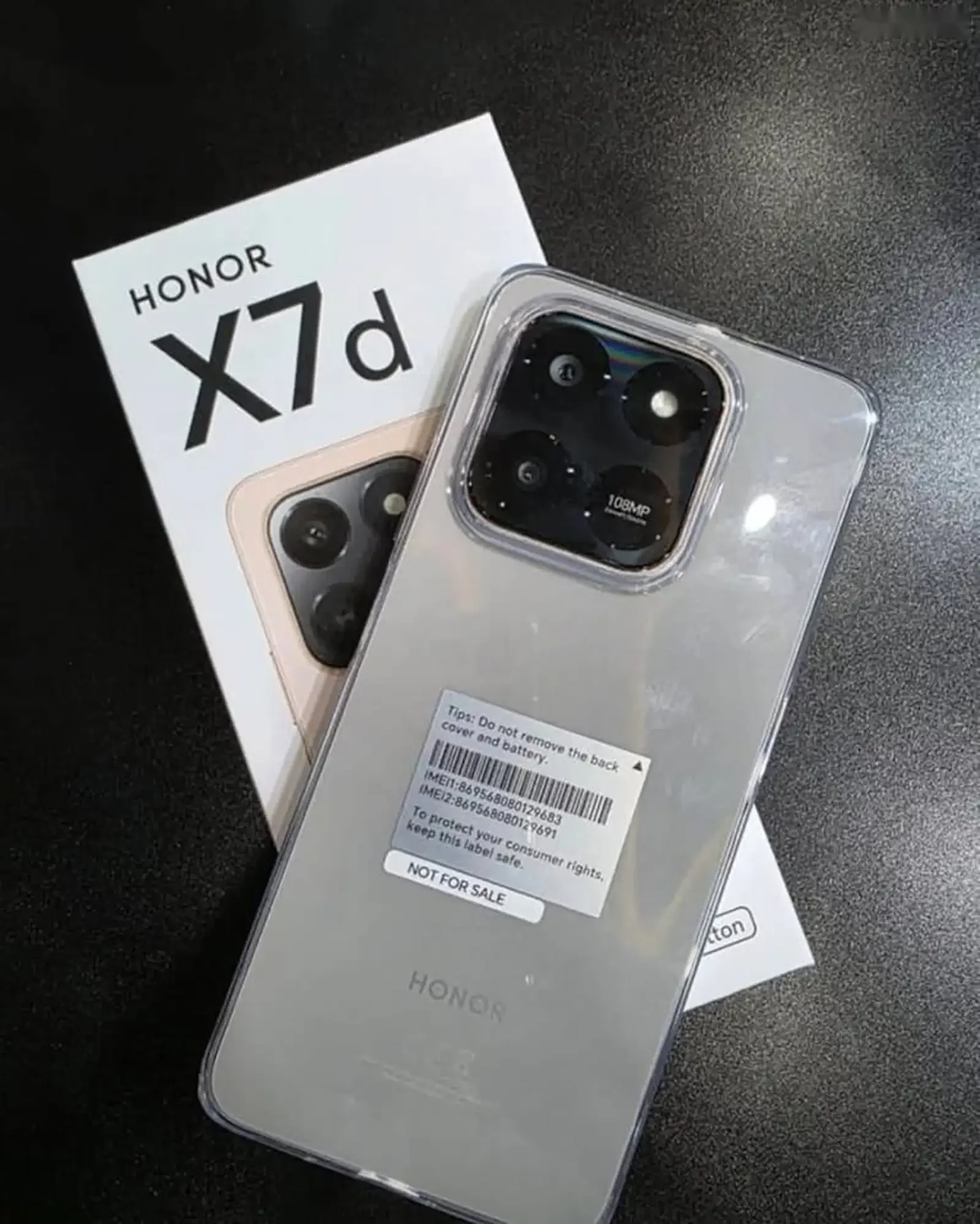 Huawei Honor X7d 16/256Gb titanium 6500Мач — фото 4