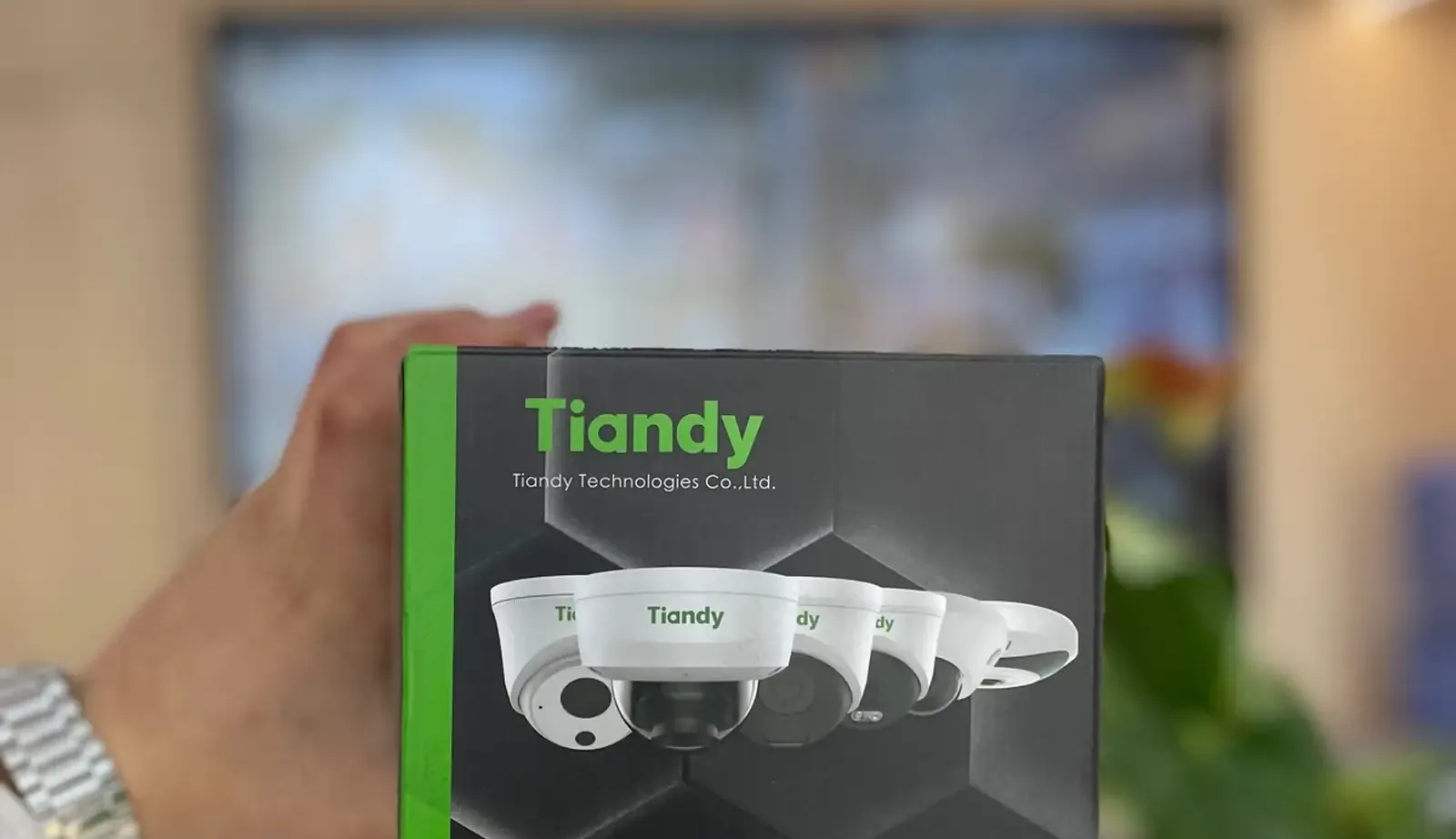Камера Tiandy TC-C34KN уличная IP камера 4 Мп с моторизованным объективом