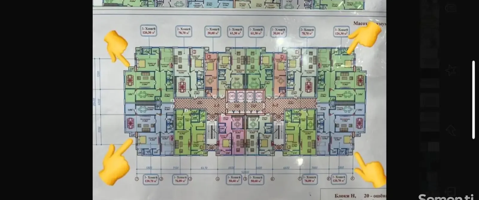 3-комн. квартира, 15 этаж, 126 м², Сино