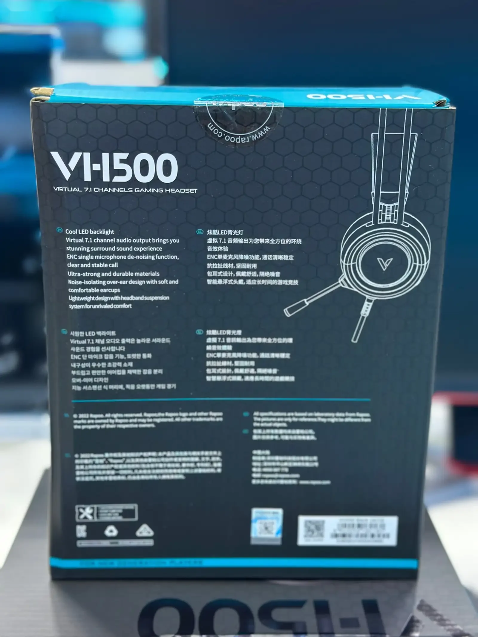 Наушники Rapoo VI 1500 — фото 4