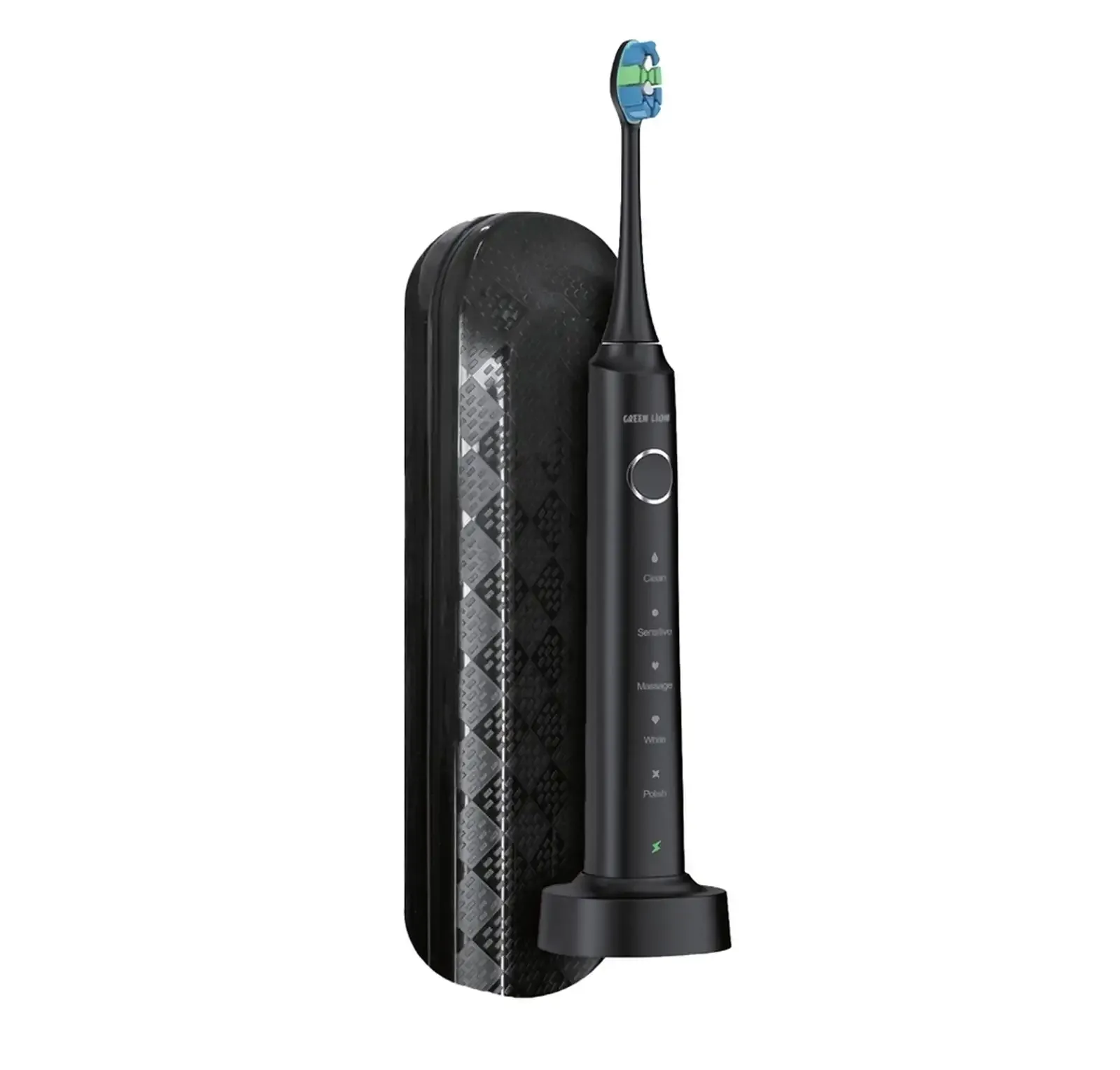 Электрическая зубная щетка Green Lion Smart Brush Rechargeable Toothbrush черный