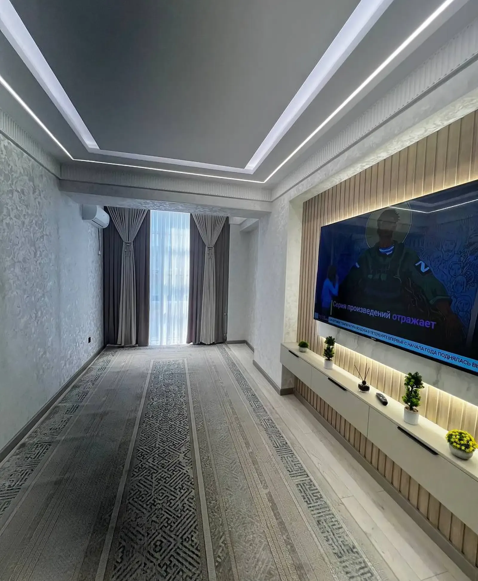 3-комн. квартира, 8 этаж, 76 м², Сино