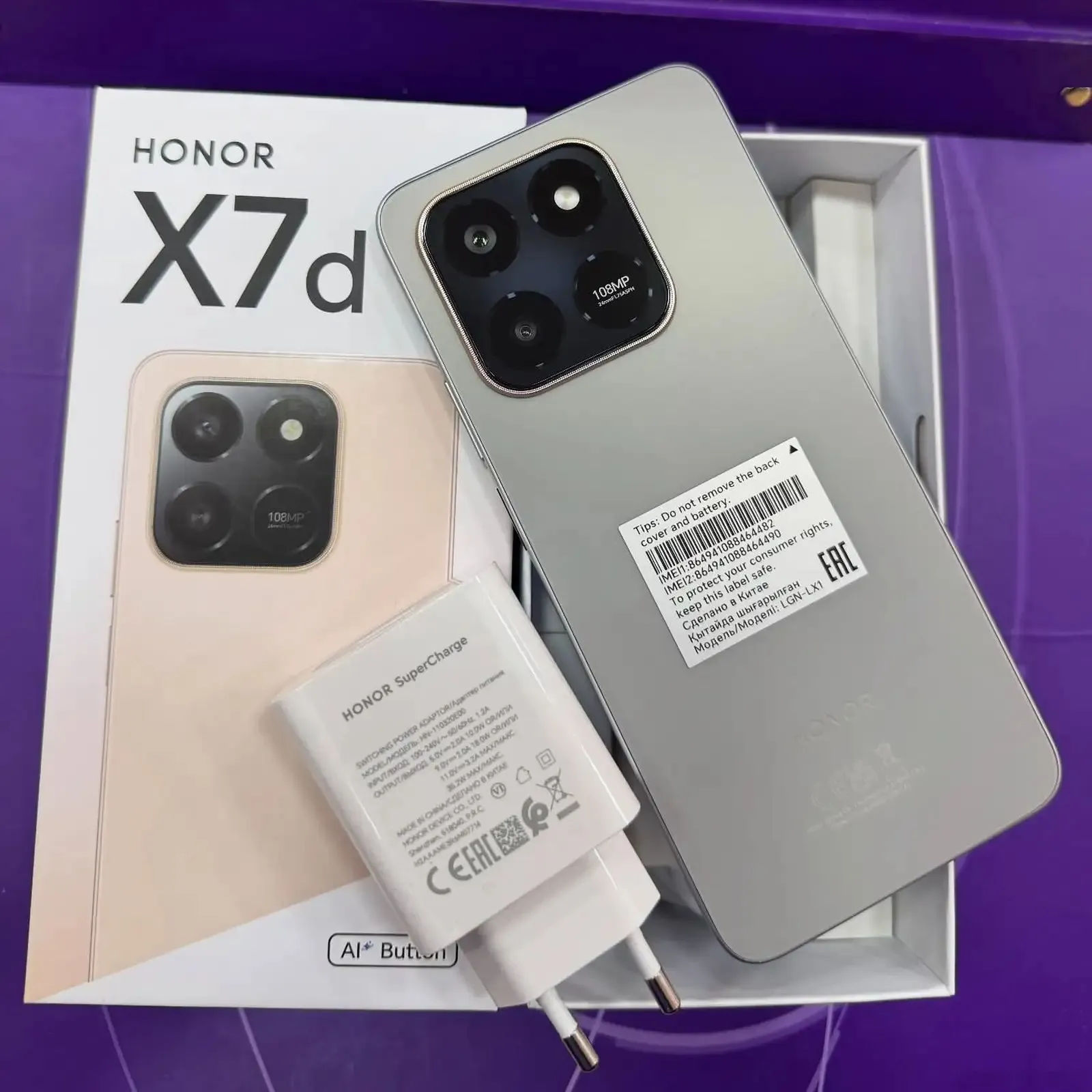 Huawei Honor X7d 16/256Gb 6500Мач