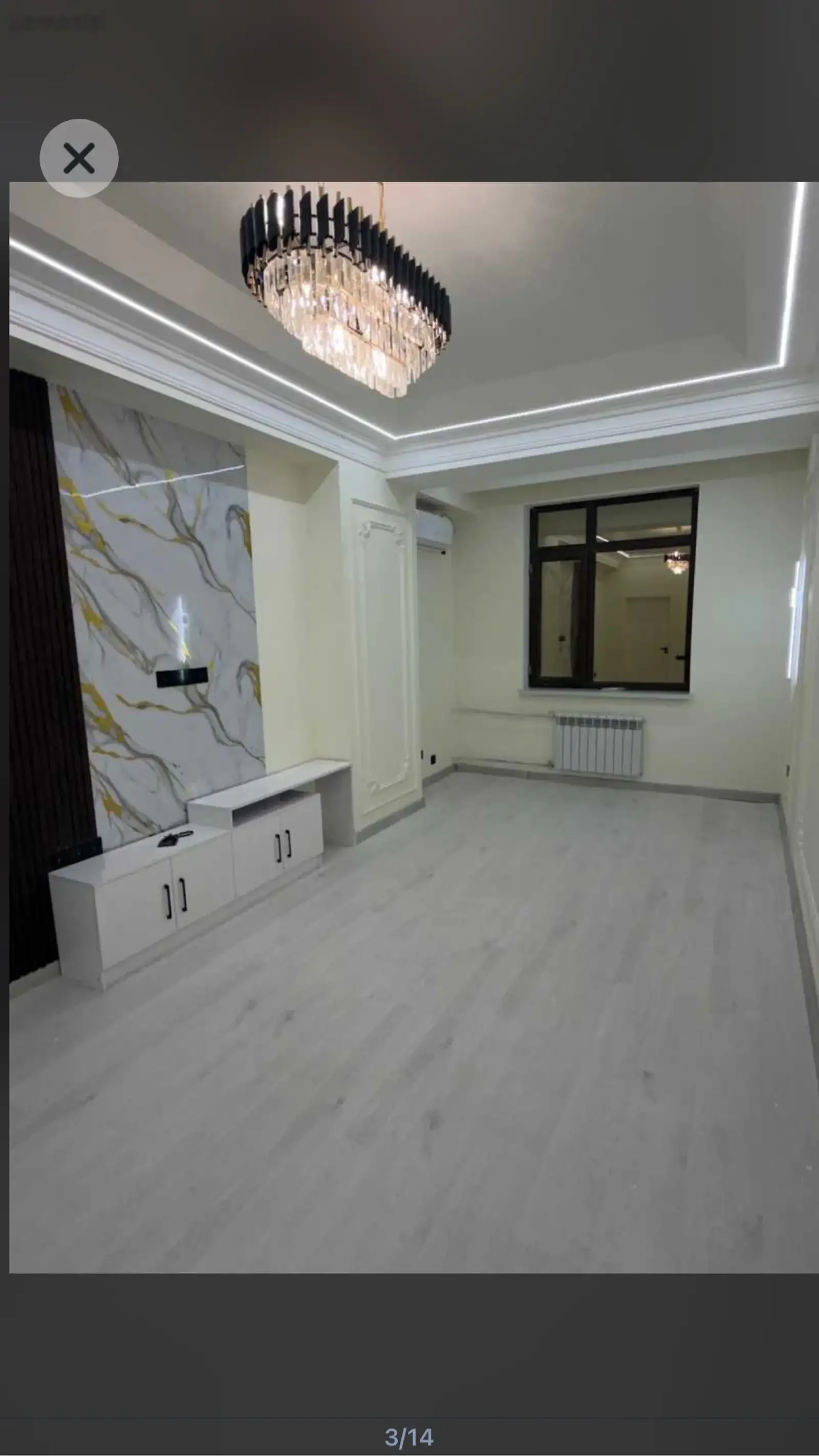 2-комн. квартира, 7 этаж, 68м², Голубой экран