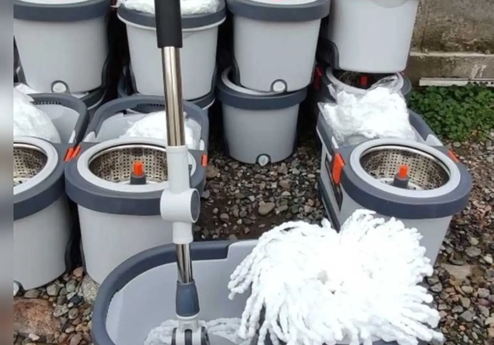Швабра с ведром