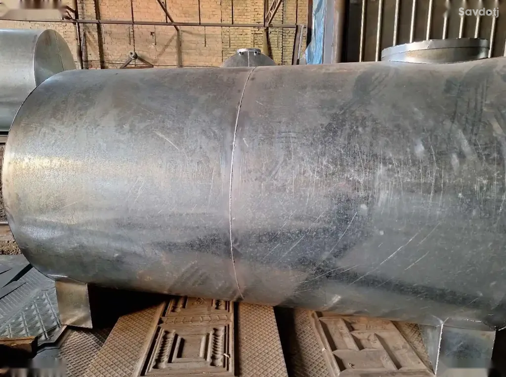 Оцинкованная бочка 5000л