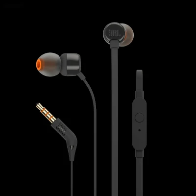 Проводные наушники JBL T110 черный