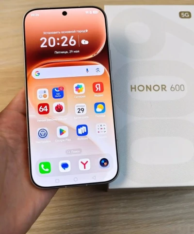 Huawei Honor 600 Lite 5G 8/256Gb titanium — миниатюра 3