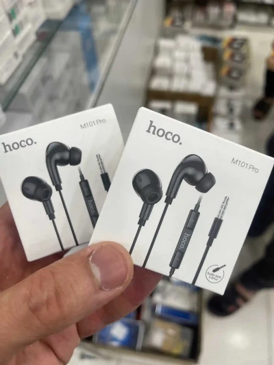 Наушники Hoco M101 Pro с микрофоном белые