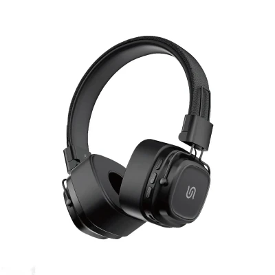 Беспроводные наушники Porodo Soundtec Vintage Headphone — миниатюра 2