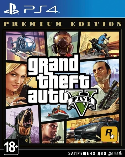 Игра Gta 5 premium edition для PS4 — миниатюра 1