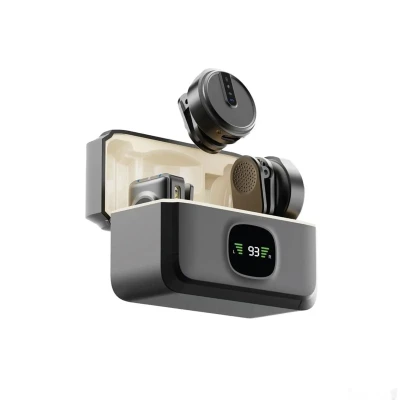 Беспроводной микрофон Green Lion GLM-Wireless Mic Lit with Type-C & Lightning Ca