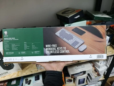 Комплект клавиатура + мышь Green Lion Wireless Duo Wireless Mouse + Keyboard, се — миниатюра 3