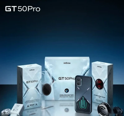 Infinix GT 50pro 24/256Gb black — миниатюра 3