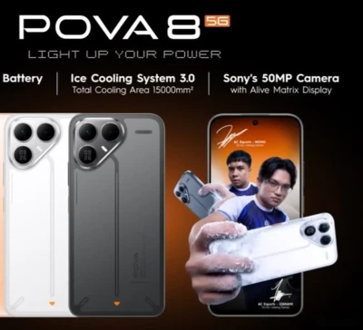 Tecno Pova 8 Pro 16/256Gb Black global version 8000mh 5g — миниатюра 1
