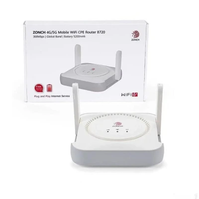 Wi-Fi роутер Zonch 4G/5G Wi-FI Cpe Router B720 5200mAh