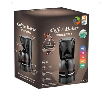 Кофеварка капельная Coffe Maker Raf R.123 — миниатюра 4