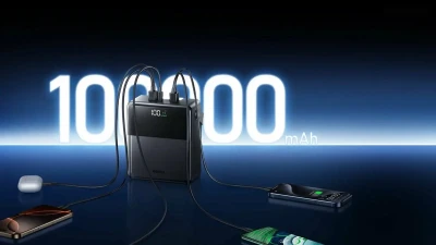 Повербанк Remax с фонарикам FP-1 100000 mAh — миниатюра 3