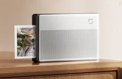 Портативный фотопринтер Xiaomi Portable Photo Printer 1S серебристый — миниатюра 2