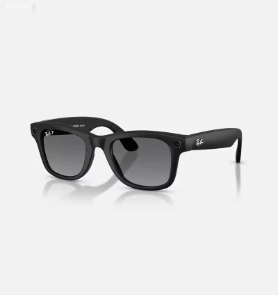 Умные очки Ray-Ban Meta Wayfarer Gen 2 RW4012, Matte Black / Polarized Gradient — миниатюра 2