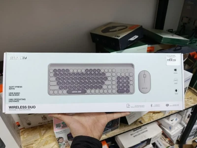 Комплект клавиатура + мышь Green Lion Wireless Duo Wireless Mouse + Keyboard, се