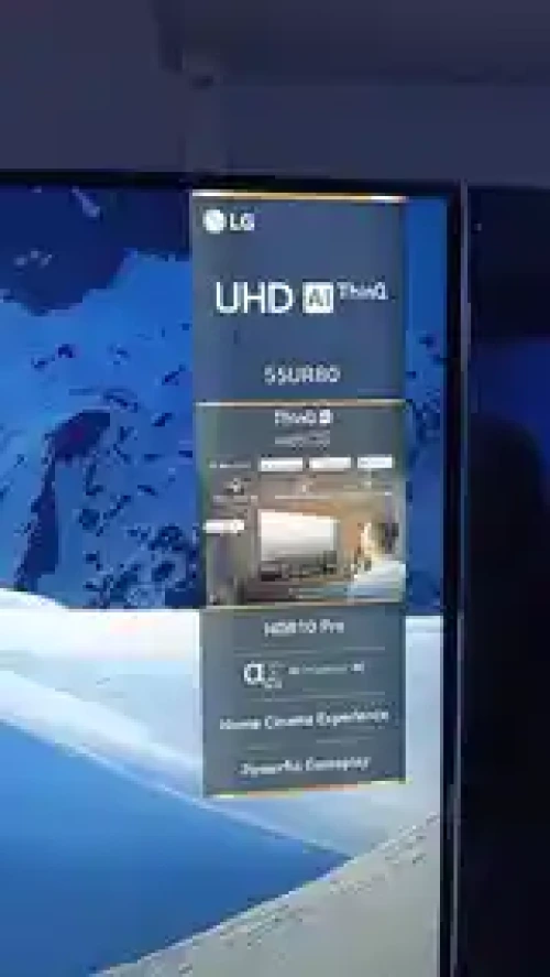 Телевизор LG UHD 4K — миниатюра 4