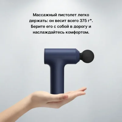 Перкуссионный массажер Xiaomi Mijia Mini Fascia Gun 2