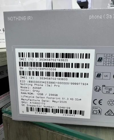 Nothing Phone 3a Pro 12GB 256GB